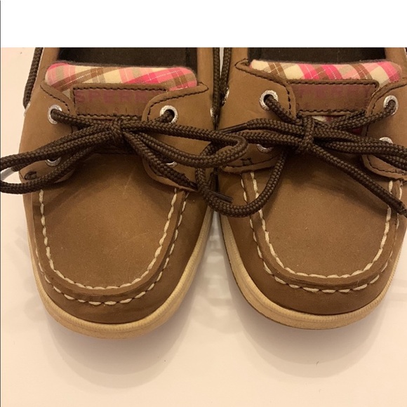 Sperry Luguna Multi Color Checkered Design Loafers. - Picture 4 of 8